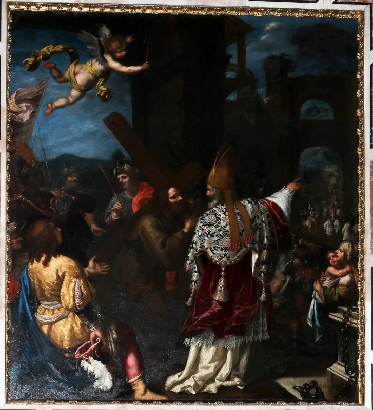 Eraclio riporta la croce a Gerusalemme - Firenze